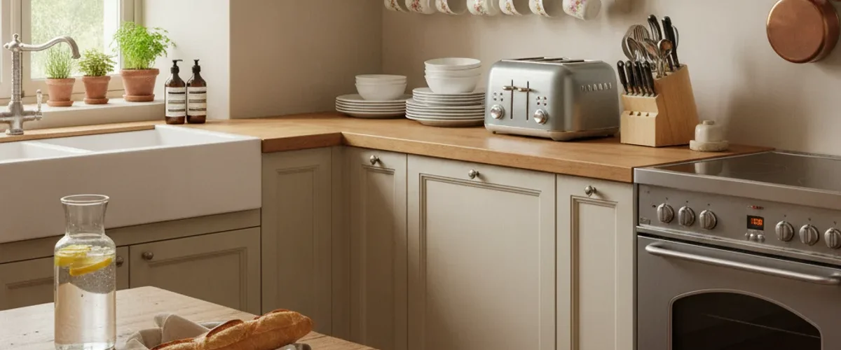 du grille pain russell hobbs aux vaisselles une cuisine tiree a quatre epingles