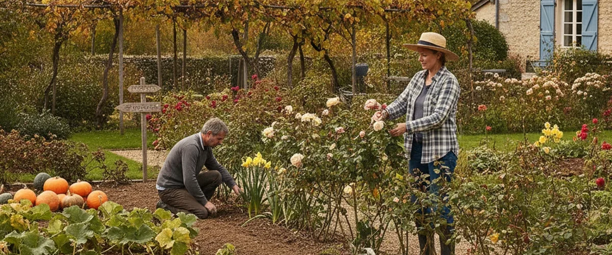 faire jardin mois septembre